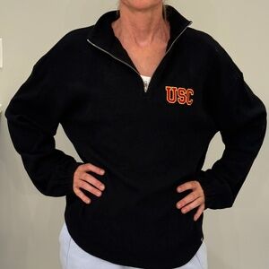 Hype and Vice USC sweatshirt, Size Medium Women, Black